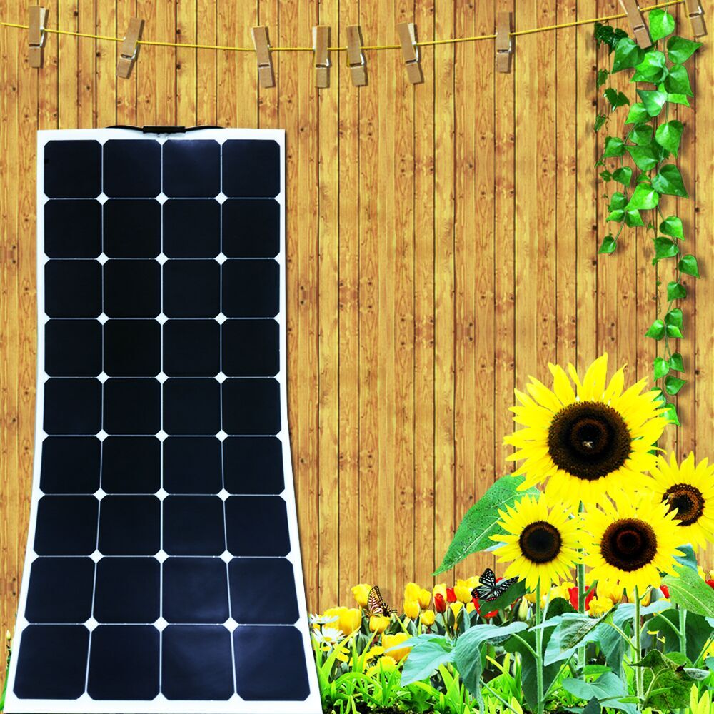 sunpower半柔性太阳能组件