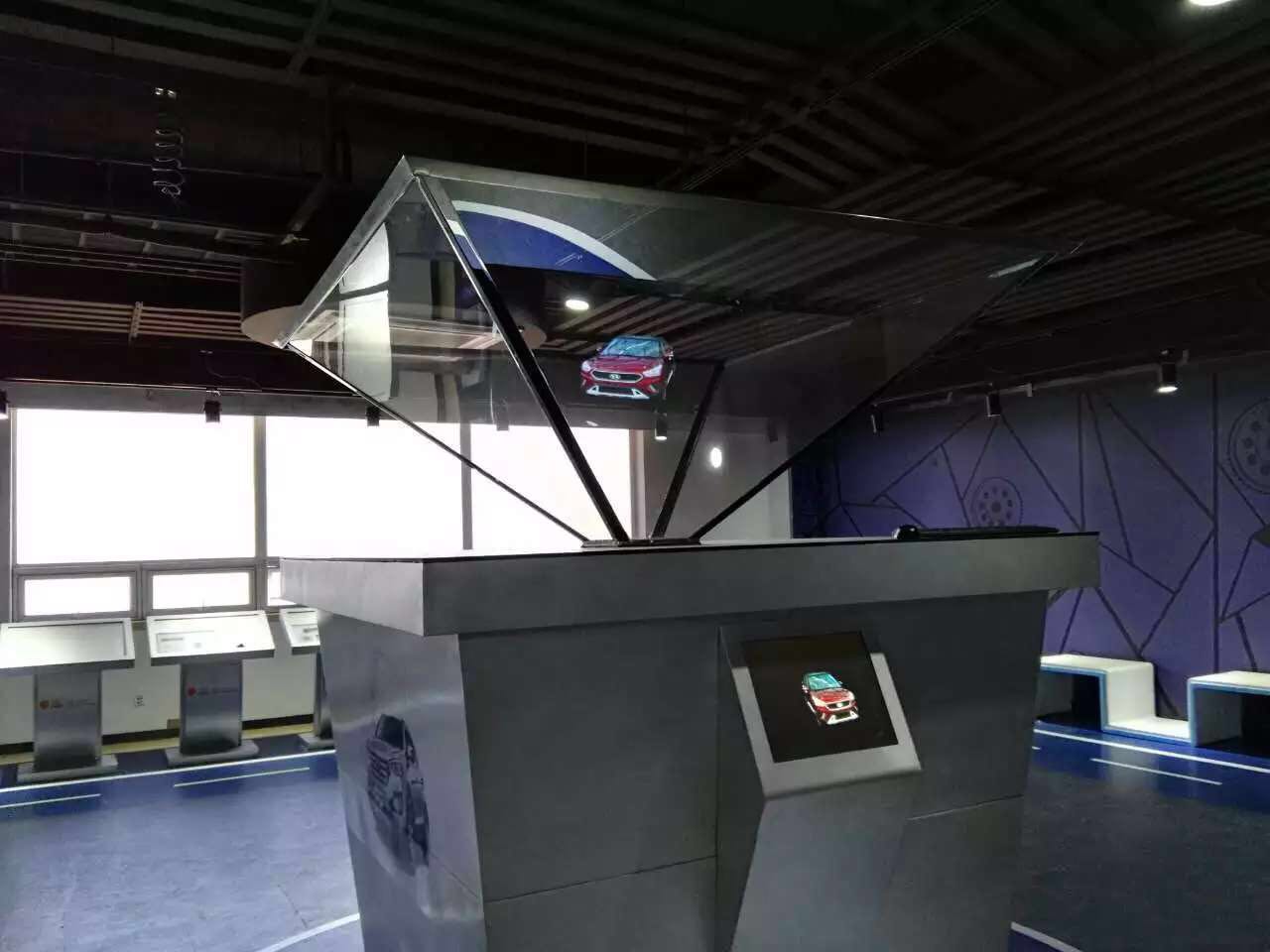 西安3D全息投影供应、全息投影设备、3D全息投影展柜