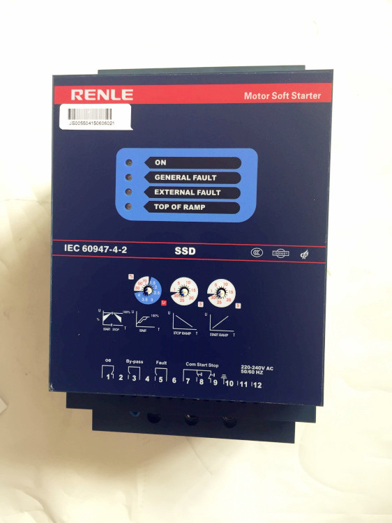 雷诺尔软启动器SSD-45电机起动器45KW三相380V原装