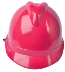 弘恒电力厂家直销供应塑料安全帽 建筑工地安全帽 V型防砸帽