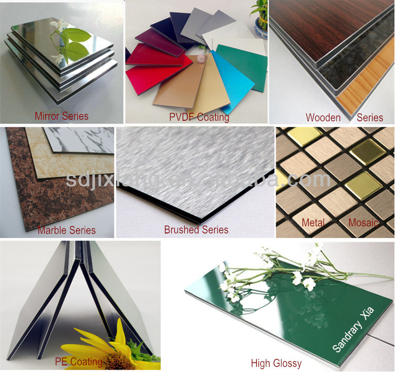高光铝塑板，拉丝铝塑板，木纹铝塑板临沂生产