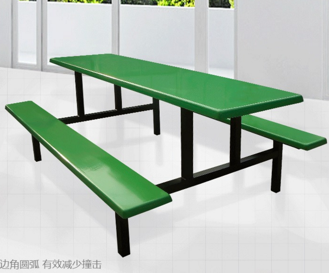 广西南宁学校家具玻璃钢餐桌椅厂家批发