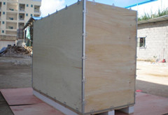 济南 木质包装箱 钢边箱钢带 免熏蒸胶合板托盘纸质护角加工