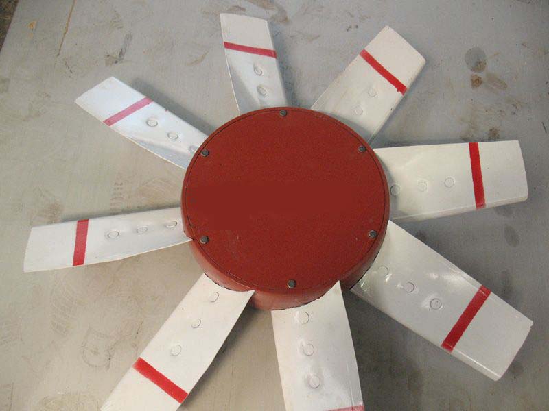 矿用风机叶轮K40风机叶轮标准
