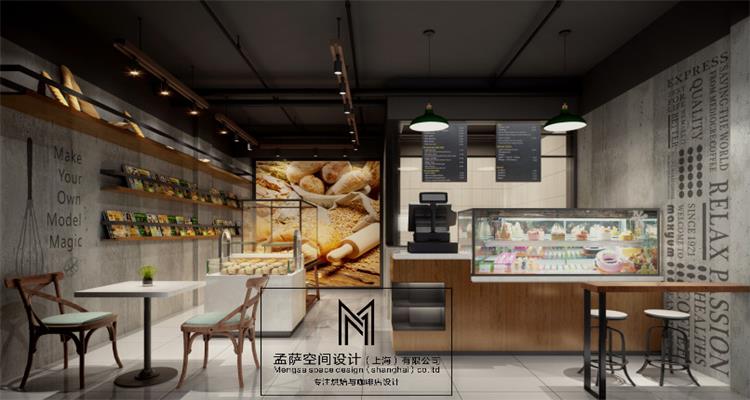 烘焙店设计饼店设计面包店设计咖啡厅设计西式餐饮设计