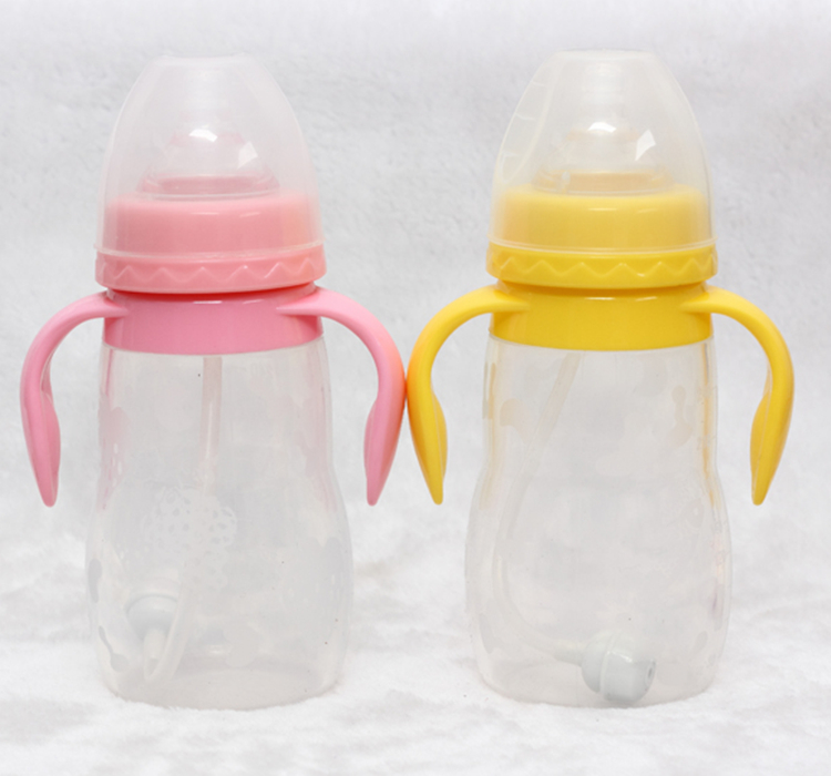 硅胶奶瓶 婴儿 奶瓶批发厂家 防摔防胀气奶瓶 宽口径硅胶奶瓶 高档奶瓶