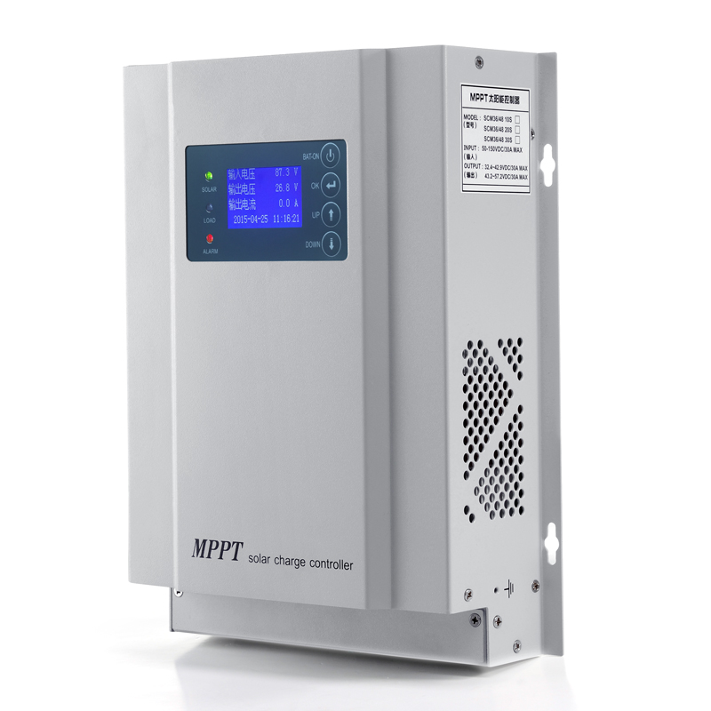 40A MPPT 太阳能光伏控制器 12/24V PV太阳能充电器