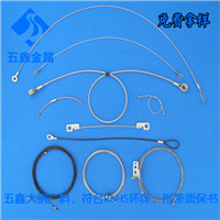 日本进口PVC包胶钢丝绳 彩色尼龙镀锌钢丝绳 涂塑钢丝绳加工