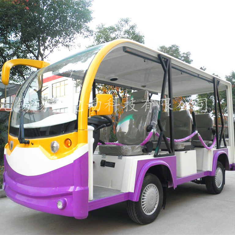 杭州湖州8座电动观光车，乡村旅游代步电瓶车，酒店接待游览车