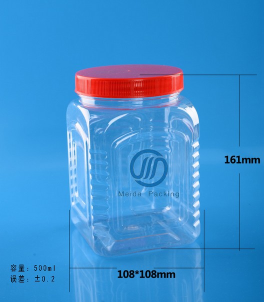 透明塑料罐|塑料罐|500g粉剂瓶|PET32-500g