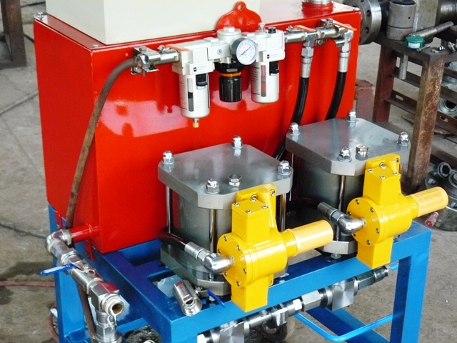 QY140气动试压泵 带高压气控阀）-专业生产厂家思凯达