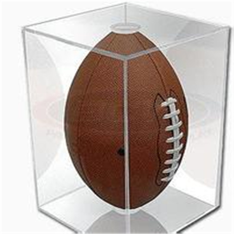 厂家专业生产定制亚克力**玻璃篮球展示架圆形包装盒