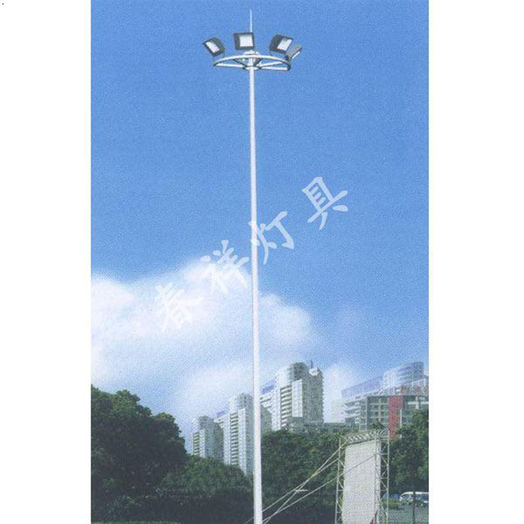 天津市春灯具厂家直销多种规格多种款式户外道路照明广场和球场**高杆灯灯杆路灯杆
