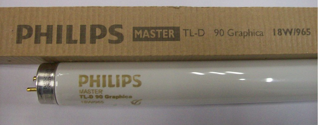 PHILIPS TL-D Graphica 18W/965/950**高显色绘图灯管