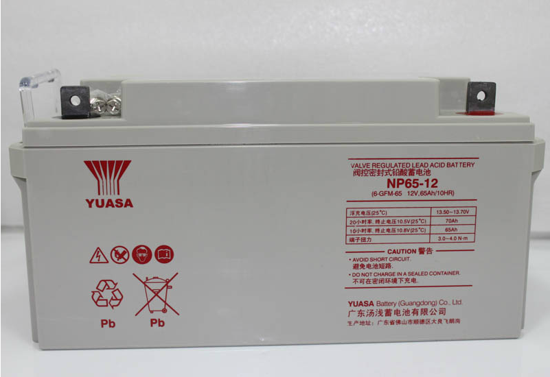 汤浅 np65-12阀控式铅酸蓄电池原装质保三年