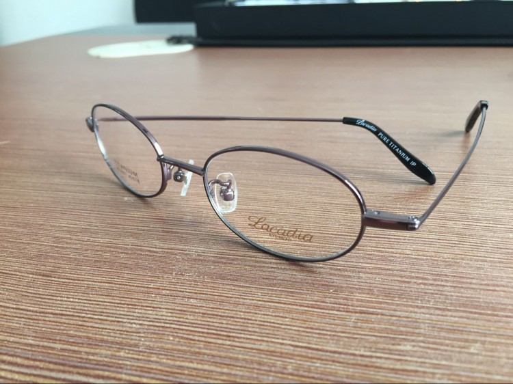 金属纯钛老花眼镜生产厂家 可配眼镜架**轻全框眼镜框架批发