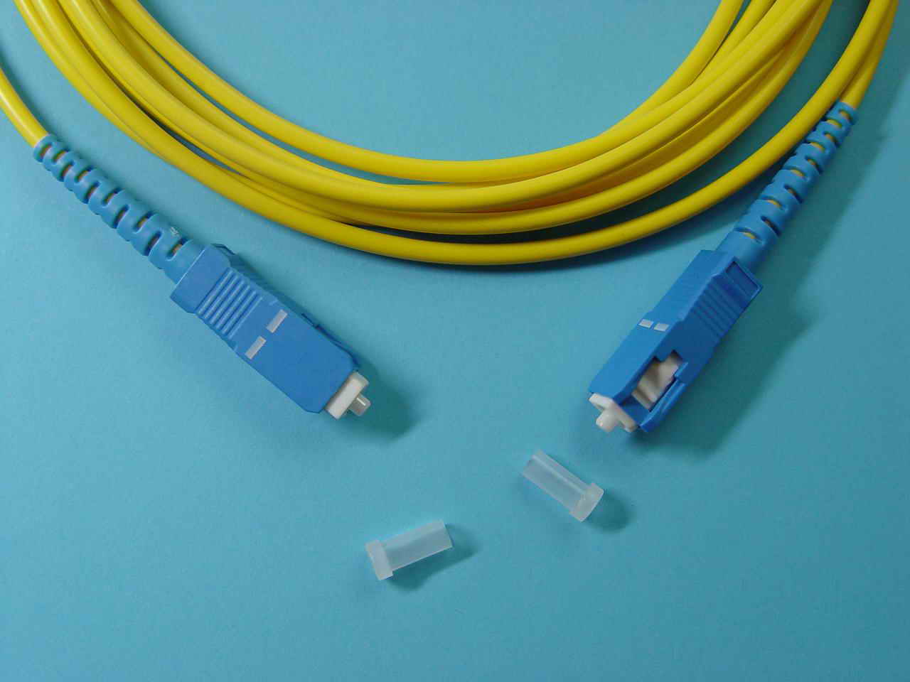 供应fc转sc双芯光纤跳线fc单模单芯光纤跳线