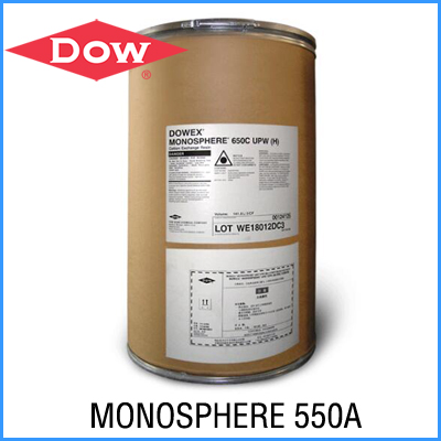 美国DOWEX陶氏树脂MONOSPHERE 550A 混床阴树脂