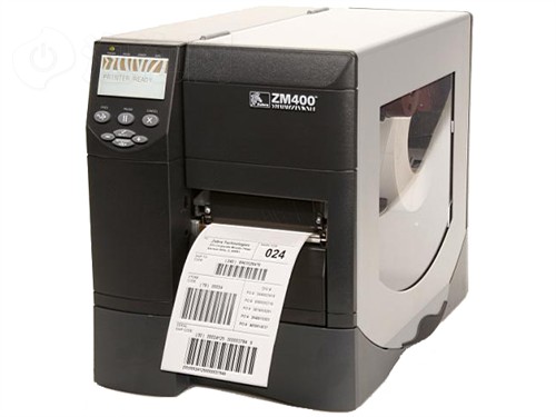 金属外壳 支持多种语言Zebra斑马ZM400工商用多接口打印机