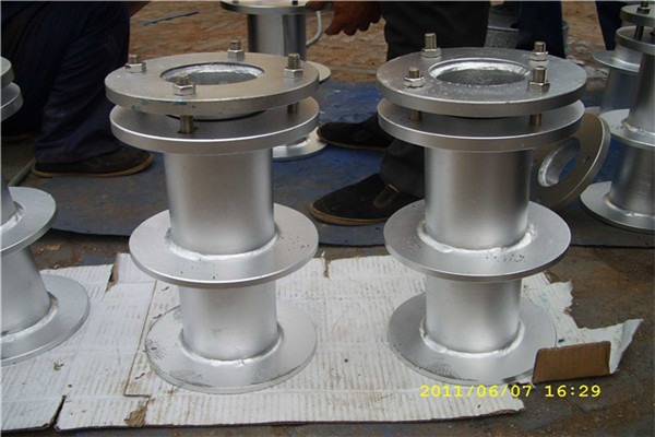 不锈钢材质DN80柔性防水套管，质量可靠