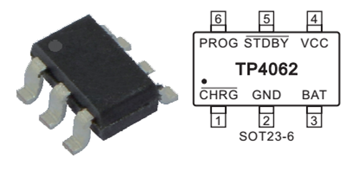 南京拓微原厂_TP4062_锂电池充电管理芯片