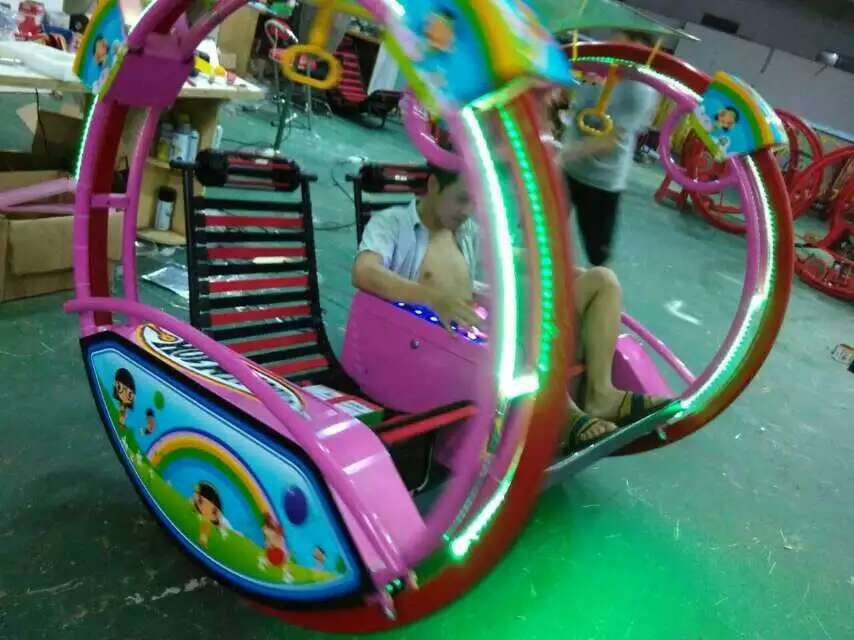 2016简易版乐吧车乐吧车逍遥车广场车游乐设备大型摇摇车太空椅