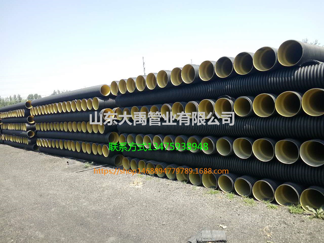 聚乙烯管供货商|大禹管业_优质塑钢复合管供应商