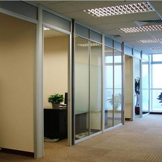 南京办公室玻璃隔断 玻璃隔断墙价格