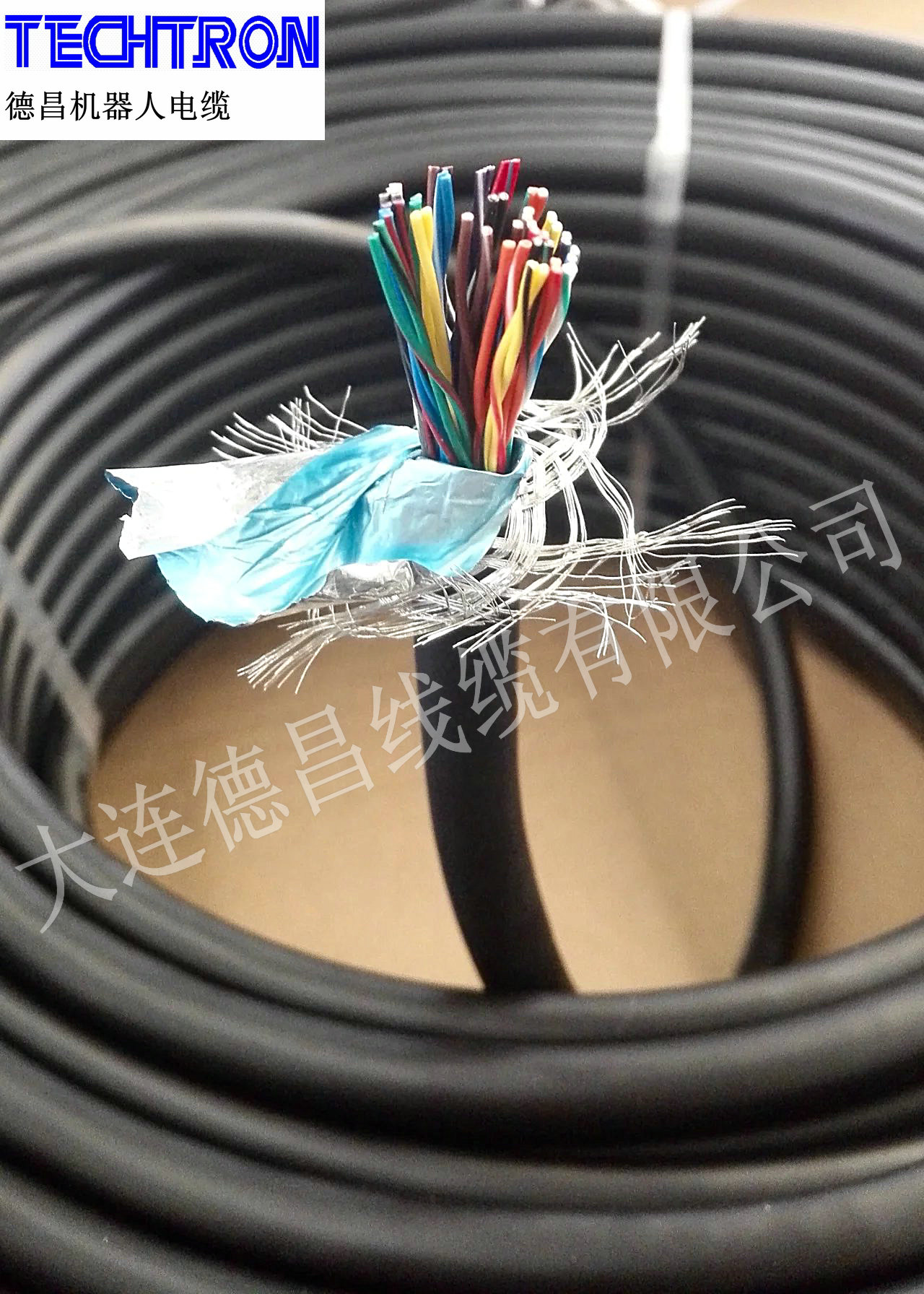 德昌线缆 T-KPCP 高柔聚录乙烯护套 控制电缆 带屏蔽