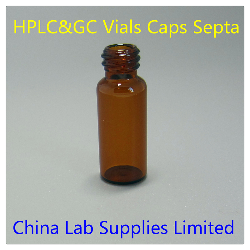 2ml Amber Vial HPLC Vial with Label Filling Lines USP1