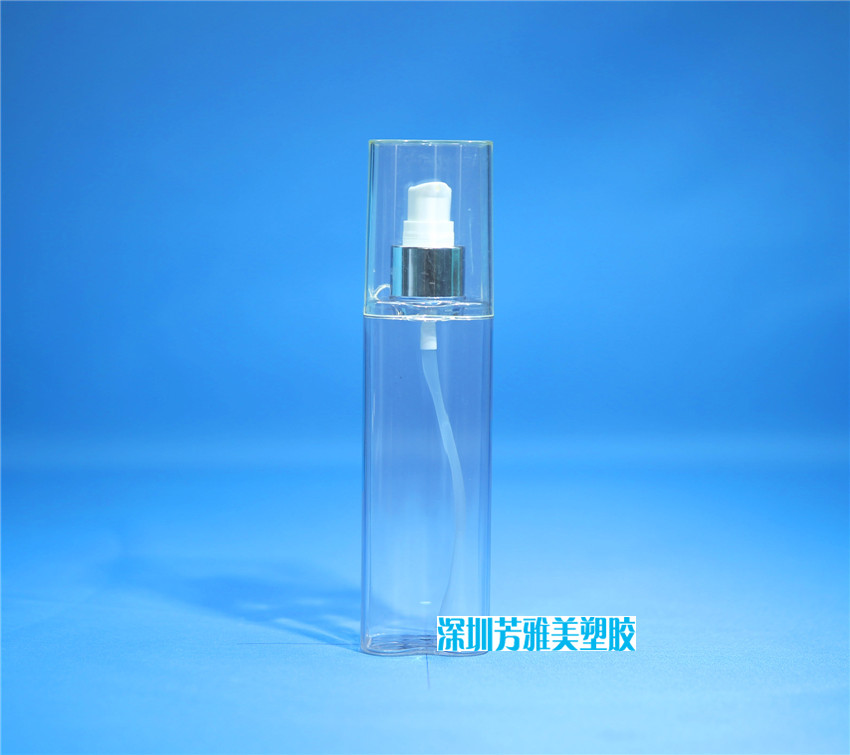 广州透明塑料瓶厂家直销,250ml化妆爽肤水喷雾瓶批发,PET精华液护肤品包装瓶批发