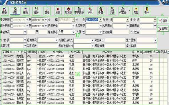创生民情民风档案管理软件乡镇民情民风档案管理系统