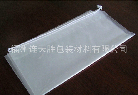 经销批发 塑料礼品穿绳袋 环保塑料袋PE胶袋 PVC透明塑料袋