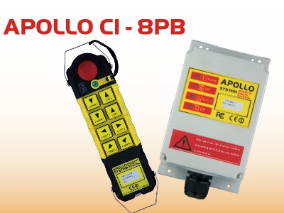 中国台湾APOLLO C1-8PB工业无线遥控器