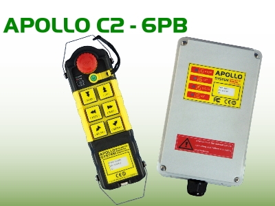 中国台湾APOLLO C2-6PB工业无线遥控器