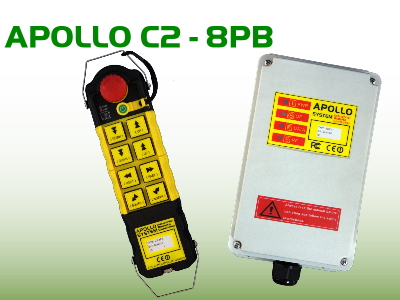 中国台湾APOLLO C2-8PB工业无线遥控器