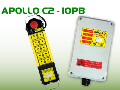 中国台湾APOLLO C2-10PB工业无线遥控器