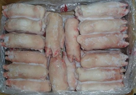 福建省冷冻猪脚全国均可发货，低价供应冷冻猪脚