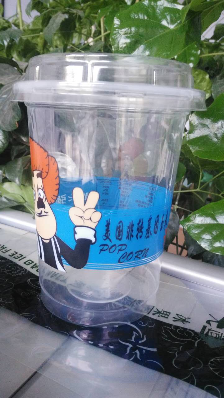 爆米花食品级塑料杯 爆米花塑料桶生产厂家 爆米花塑料杯价格批发 防潮湿爆米花塑料杯