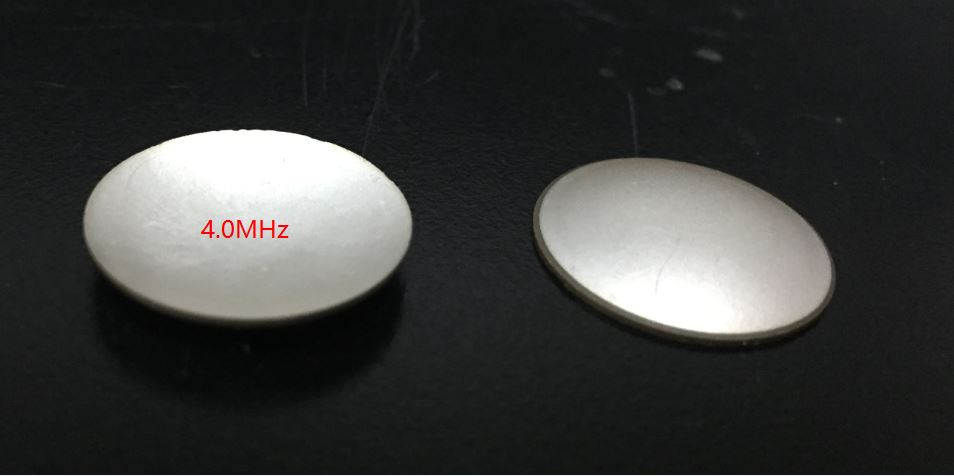 玉同4MHZ聚焦压电陶瓷换能片用于HIFU超声刀探头