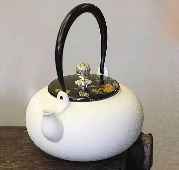 中国台湾莺歌烧手工白泥陶壶烧水壶煮茶壶电陶炉**日式茶具泡茶煮水