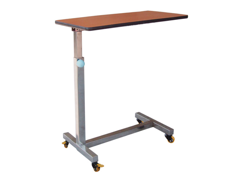 ZTG06 医用床边桌 可移动餐板 可升降床边桌 护理餐桌