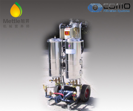 旭昇洋行COMO 120型环保滤油机，适用于液压哟、润滑油、变压器油、齿轮箱油、拉伸油、发动机油、柴油