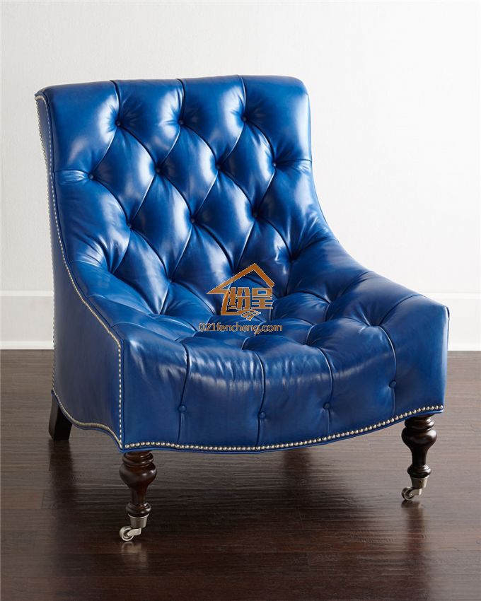 单人位美式真皮沙发老虎椅 高品质沙发/老虎椅定制定做