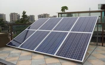 河南济源地区2kw家庭太阳能发电系统/屋顶光伏发电/太阳能屋顶发电并网系统 弘太阳光伏安装公司