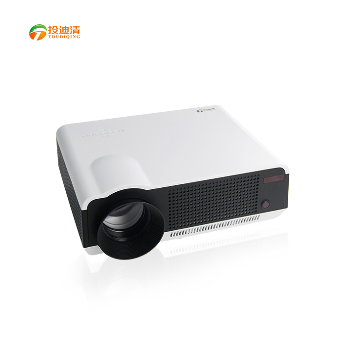 投迪清TDQ-12家用投影仪高清投影仪1080P 3D微型投影机 图信LED投影仪