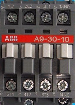 ABB一级代理 低压交流接触器A9-30-10 /01 220V/380V