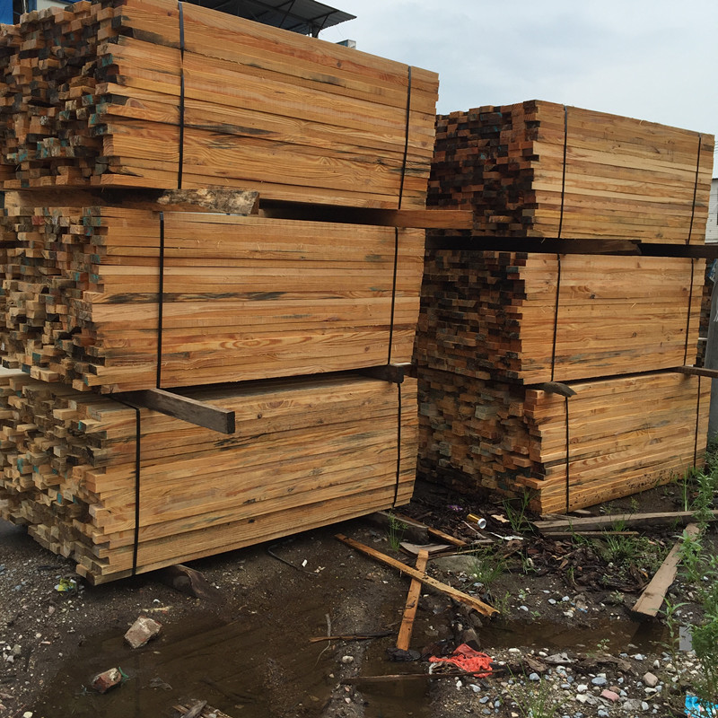 木材厂家批发建筑木方口料花旗松方木板材规格板刨光 花旗松木方