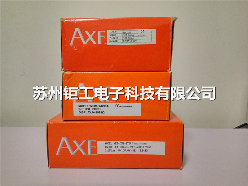 中国台湾钜斧AXE数显表MM2-D33-41NB 百分比测量电表