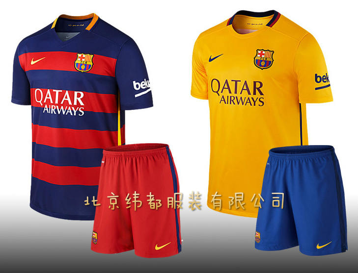 北京大型球衣工厂定做吸湿排汗热升华足球球衣球服
